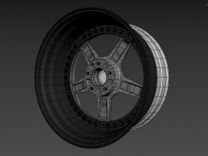 AC Schnitzer custom wheel 3D Model