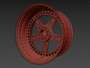 AC Schnitzer custom wheel 3D Model