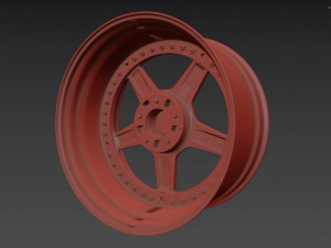 AC Schnitzer custom wheel 3D Model