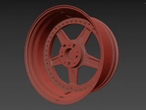 AC Schnitzer custom wheel 3D Model
