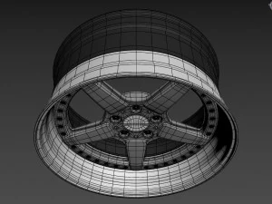 AC Schnitzer custom wheel 3D Model