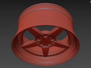 AC Schnitzer custom wheel 3D Model