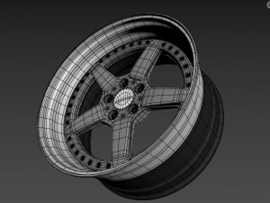 AC Schnitzer custom wheel 3D Model