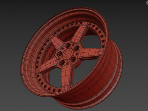 AC Schnitzer custom wheel 3D Model