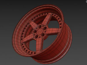 AC Schnitzer custom wheel 3D Model