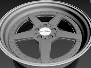 AC Schnitzer custom wheel 3D Model