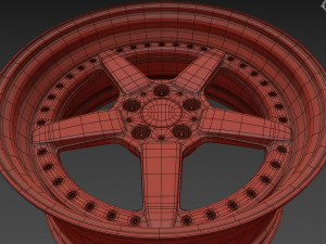 AC Schnitzer custom wheel 3D Model