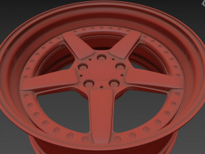 AC Schnitzer custom wheel 3D Model