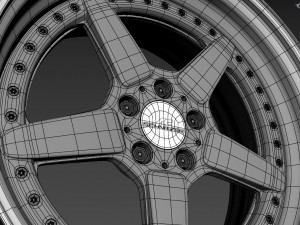 AC Schnitzer custom wheel 3D Model