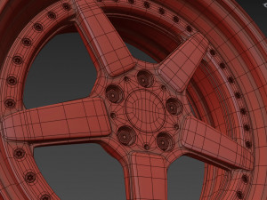 AC Schnitzer custom wheel 3D Model