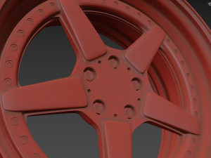 AC Schnitzer custom wheel 3D Model