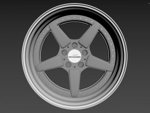 AC Schnitzer custom wheel 3D Model