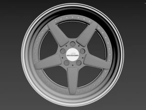 AC Schnitzer custom wheel 3D Model