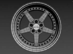AC Schnitzer custom wheel 3D Model