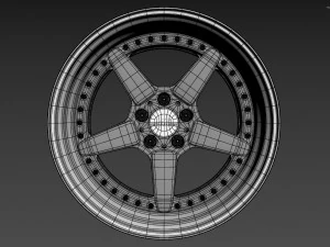 AC Schnitzer custom wheel 3D Model