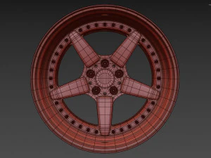 AC Schnitzer custom wheel 3D Model