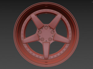 AC Schnitzer custom wheel 3D Model
