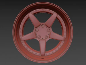 AC Schnitzer custom wheel 3D Model