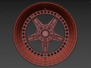AC Schnitzer custom wheel 3D Model
