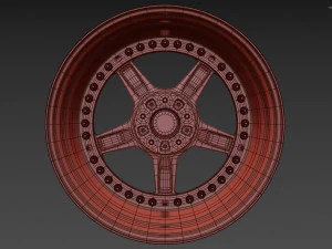 AC Schnitzer custom wheel 3D Model