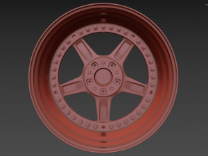 AC Schnitzer custom wheel 3D Model