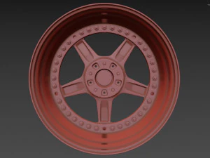 AC Schnitzer custom wheel 3D Model