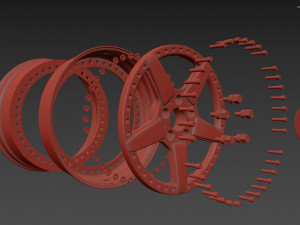 AC Schnitzer custom wheel 3D Model