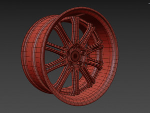 Work Varianza SC1 wheel Modèle 3D