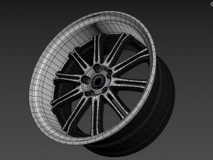 Work Varianza SC1 wheel Modèle 3D