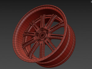 Work Varianza SC1 wheel Modèle 3D