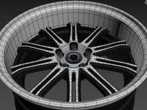 Work Varianza SC1 wheel Modèle 3D
