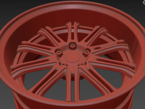 Work Varianza SC1 wheel Modèle 3D