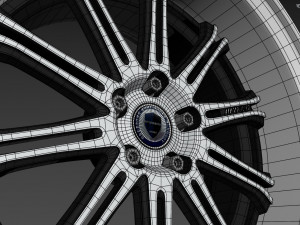 Work Varianza SC1 wheel Modèle 3D