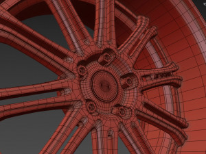 Work Varianza SC1 wheel Modèle 3D