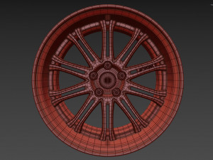 Work Varianza SC1 wheel Modèle 3D
