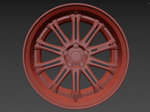 Work Varianza SC1 wheel Modèle 3D