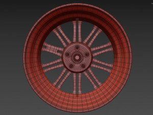 Work Varianza SC1 wheel Modèle 3D