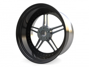 Racing Dynamics RS2 custom wheel 3D Модель