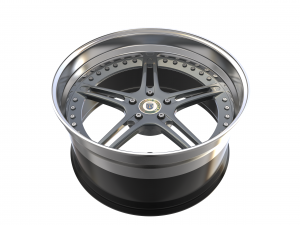 Racing Dynamics RS2 custom wheel 3D Модель
