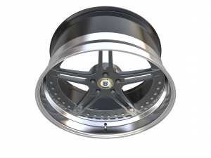 Racing Dynamics RS2 custom wheel 3D Модель