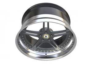 Racing Dynamics RS2 custom wheel 3D Model