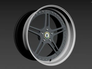 Racing Dynamics RS2 custom wheel 3D Model