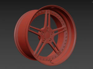 Racing Dynamics RS2 custom wheel 3D Model