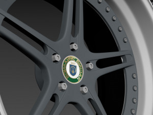 Racing Dynamics RS2 custom wheel 3D Модель
