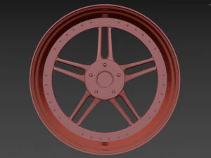 Racing Dynamics RS2 custom wheel 3D Model
