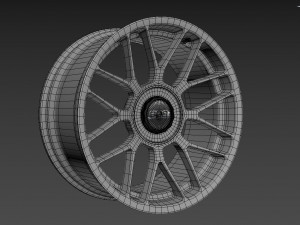 BBS RC wheel 3D Модель