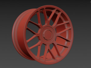 BBS RC wheel 3D Модель