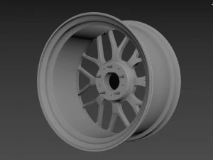 BBS RC wheel 3D Model