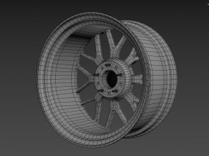 BBS RC wheel 3D Модель