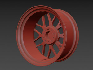BBS RC wheel 3D Модель